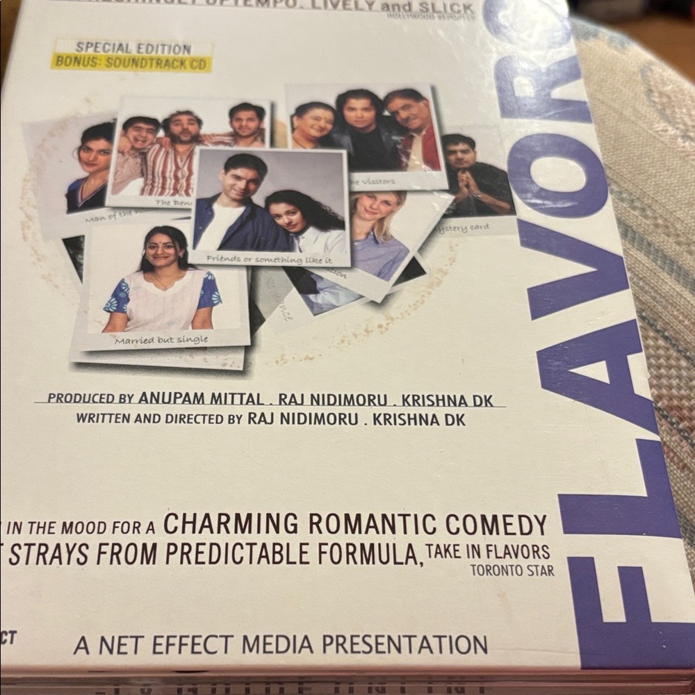 Flavors Special Edition dvd
